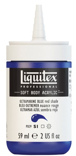 Liquitex Professional Soft Body Acrylic 2oz Ultramarine Blue (Green Shade)