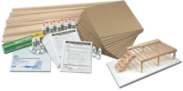 KELVIN® Tiny House Kit w/ Pre-Cut Balsa Wood Framing-842551