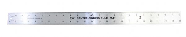 Fairgate RC36 36 in. Eluxite Aluminum Centering Rules