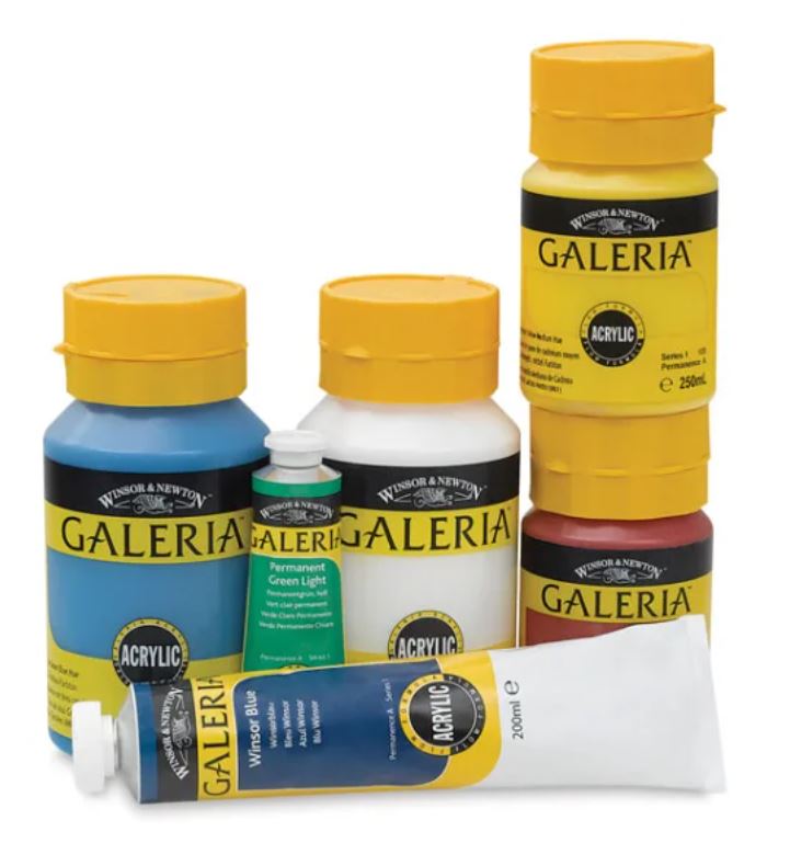 Winsor & Newton Galeria Acrylic Paints 250ml – blackline supply